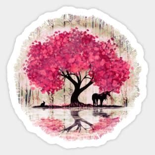 Enchanted Tree Sticker